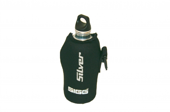 Бутылка с чехлом SIGG фирменная NorthSilver
