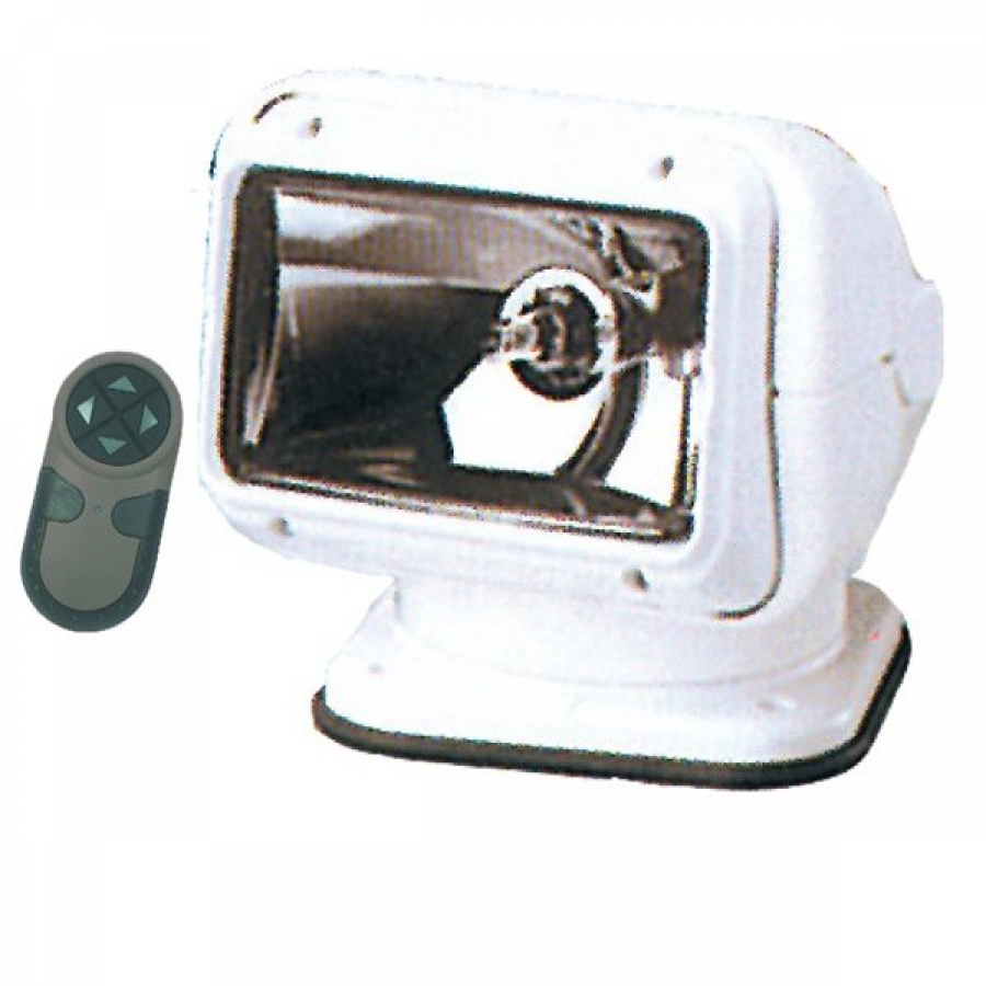 Фара-искатель галогеновая Golight RadioRay Halogen 2000 225000 кандел беспроводное ДУ белый корпус