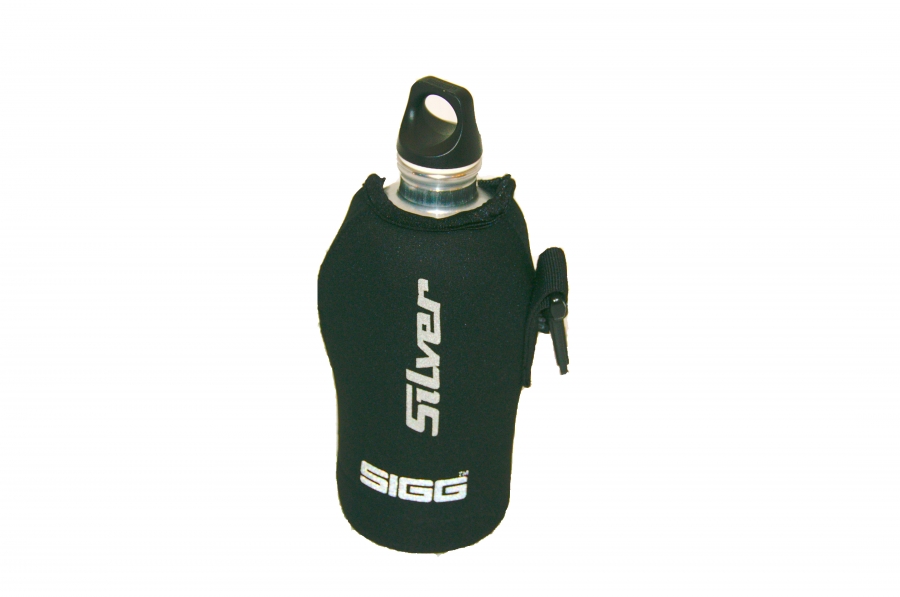 Бутылка с чехлом SIGG фирменная NorthSilver